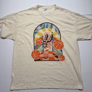 San Antonio Spurs Shirt Mens XL Michelob Ultra NBA Basketball Artwork 2024